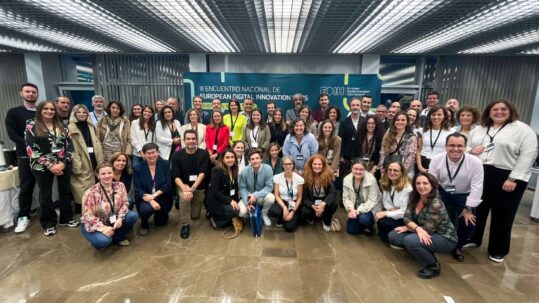 Grupo de encuentro de los EDIH de España desde Gijon